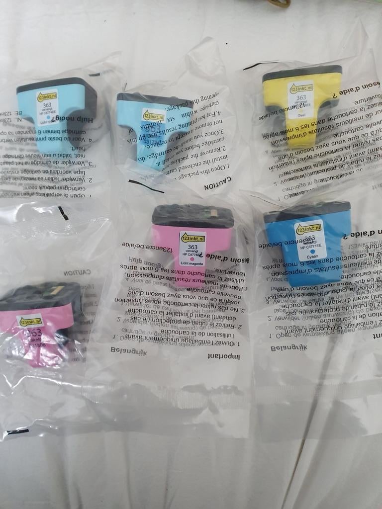 Diverse Cartridges van 123inkt 363-serie, Ophalen, Nieuw
