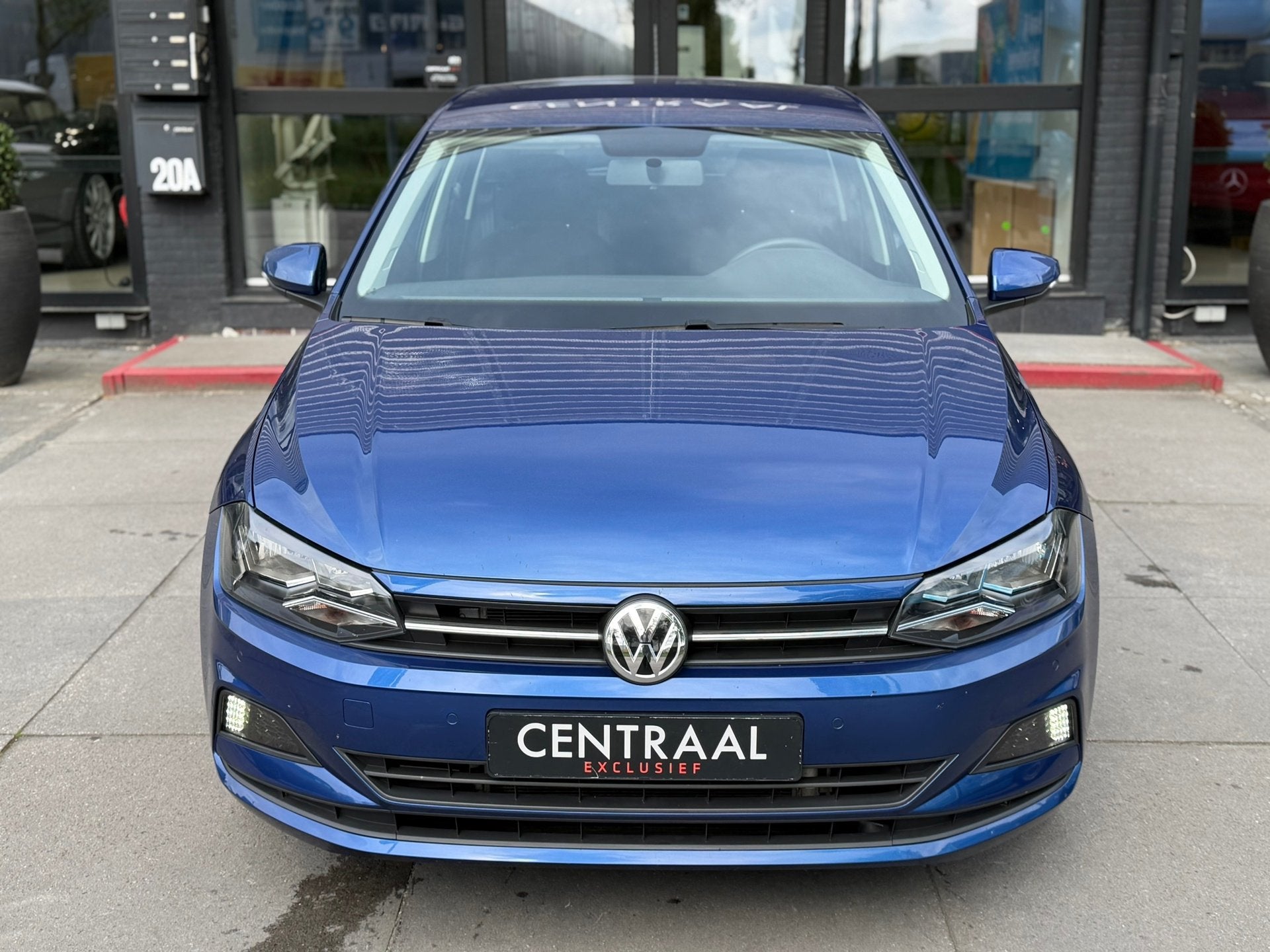 Volkswagen Polo 1.0 TSI 95PK DSG Comfortline ACC|Stoelverwar, Gebruikt, 95 pk, Blauw, Origineel Nederlands