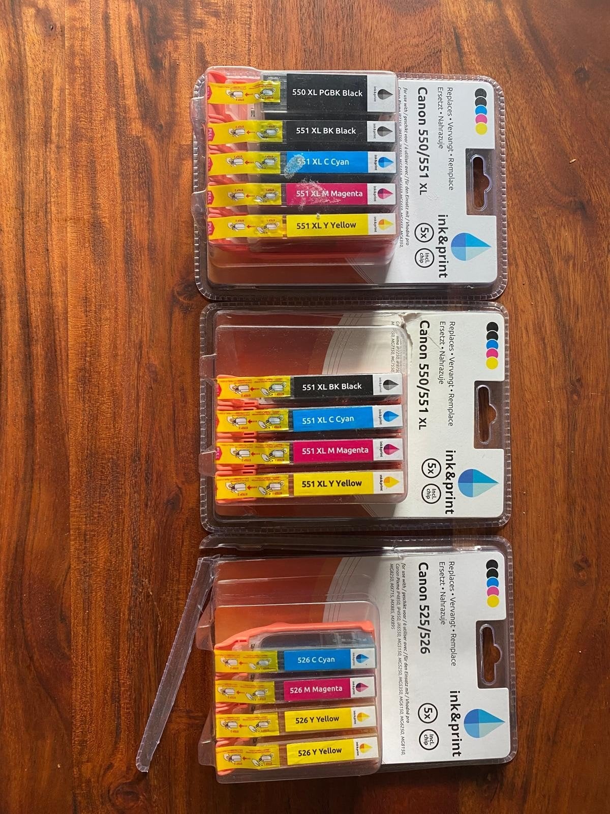 cartridges, Ophalen, Nieuw