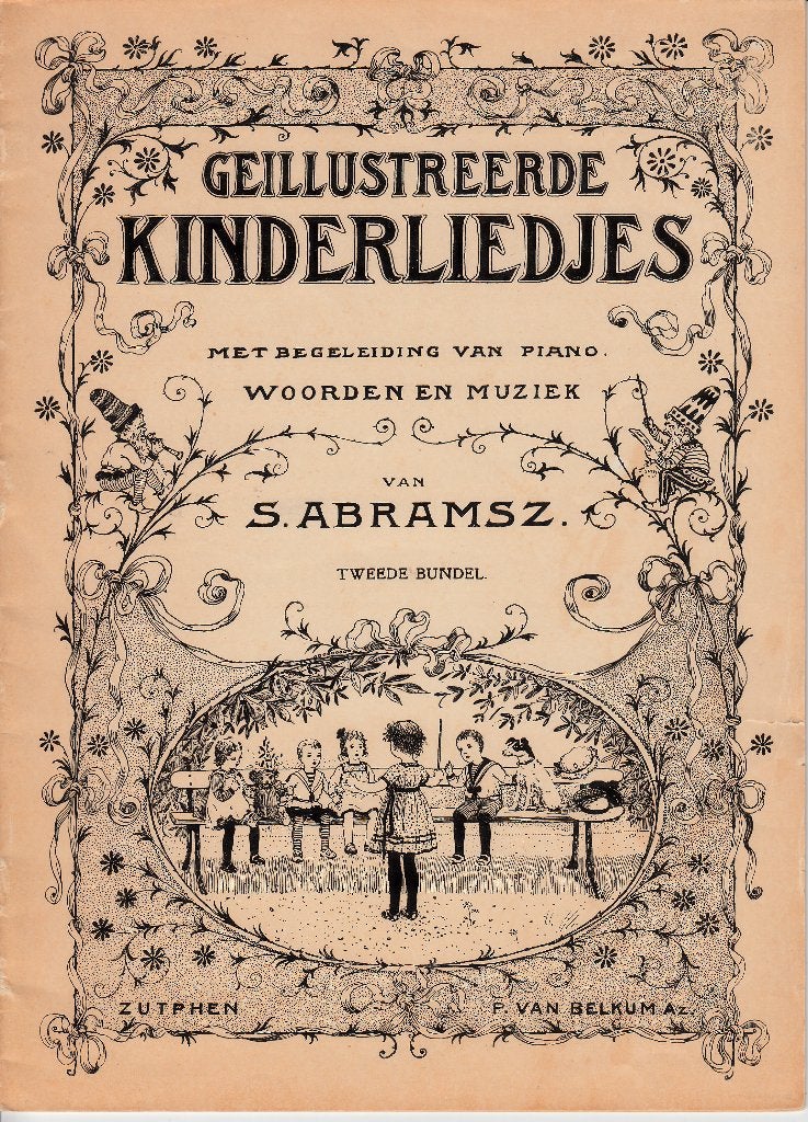 Geïllustreerde Kinderliedjes   -   S. Abramsz. ,  2e bundel, Ophalen of Verzenden, Gelezen, S. Abramsz.