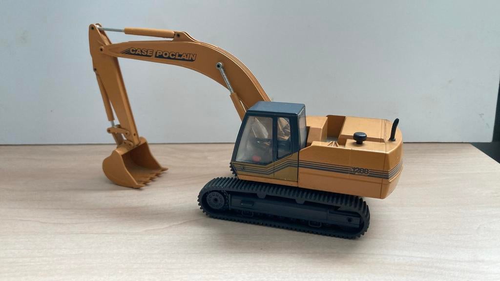 Case Poclain 1288 model graafmachine, Hobby en Vrije tijd, Modelauto's | 1:50, Ophalen of Verzenden, Gebruikt, Overige typen, Overige merken