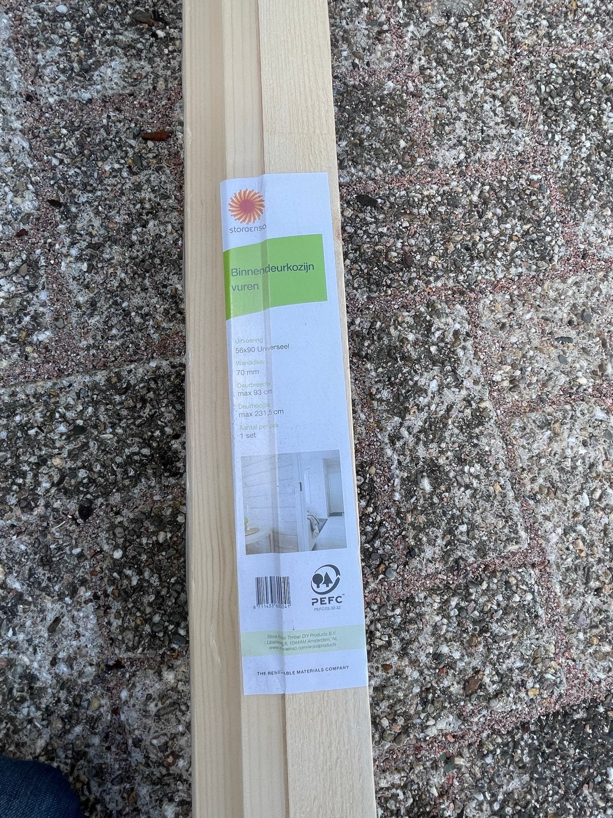 Nieuw Deurkozijn Universeel Vuren 56x90 mm, Deurkozijn, Nieuw, 225 cm of meer, Hout