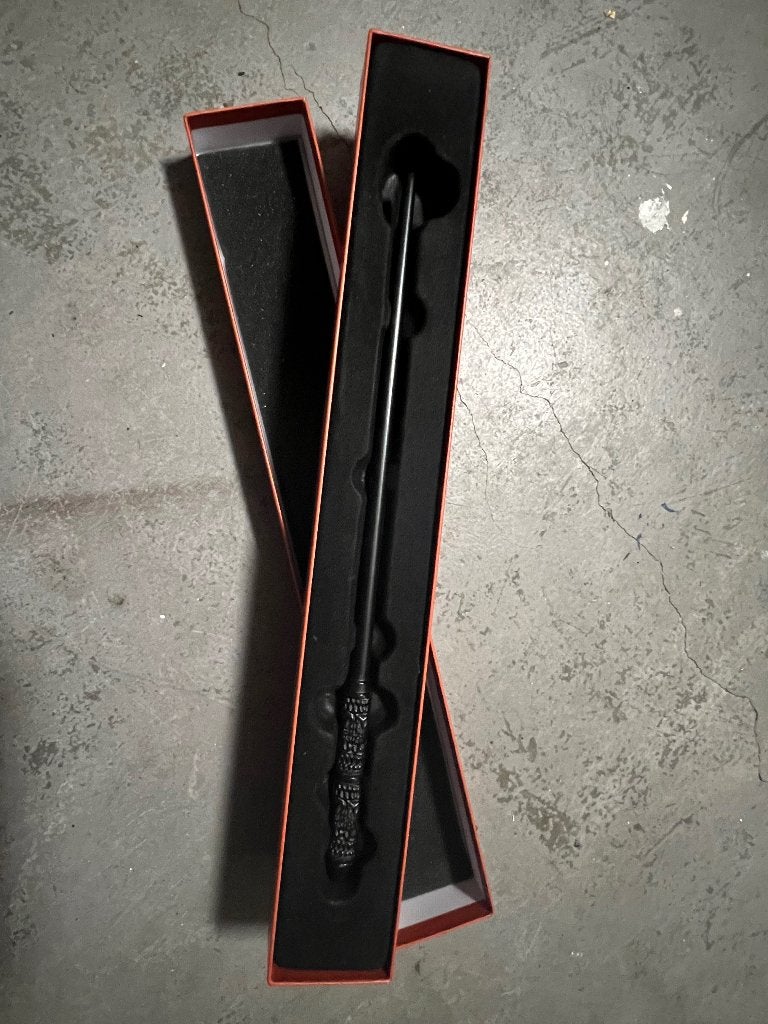 Professor Severus Snape wand, Ophalen of Verzenden, Zo goed als nieuw, Actiefiguurtje