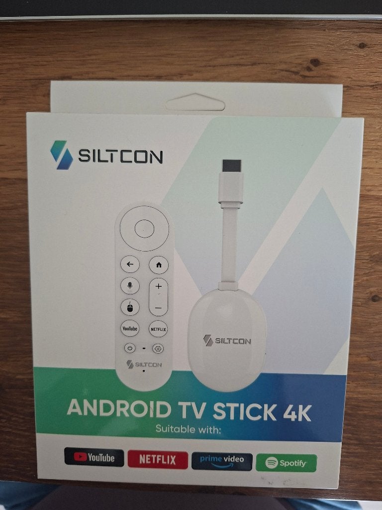 Siltcon Android TV Stick 4K, Verzenden, Nieuw, USB 2