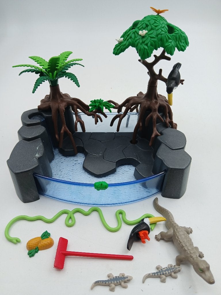 Playmobil 4463 kaaiman bassin mist onderdelen, Kinderen en Baby's, Speelgoed | Playmobil, Ophalen of Verzenden, Gebruikt