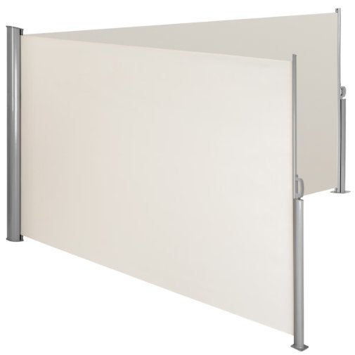 Aluminium dubbele windscherm uitschuifbaar 2x3 meter, Ophalen, Aluminium, Zo goed als nieuw, 200 cm of meer
