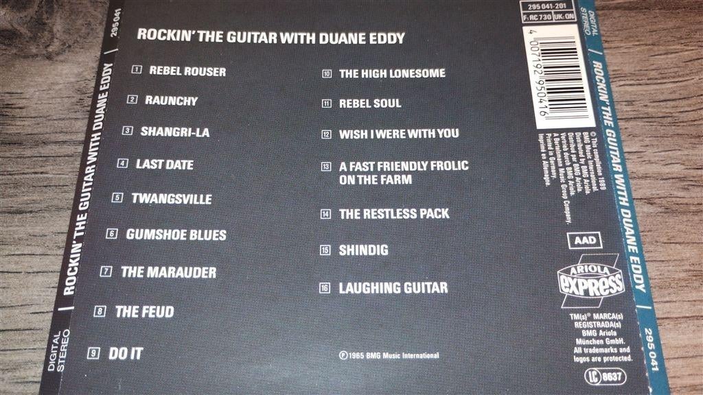 Duane Eddy - Rockin\' The Guitar With Duane Eddy, Ophalen of Verzenden, Zo goed als nieuw, Poprock