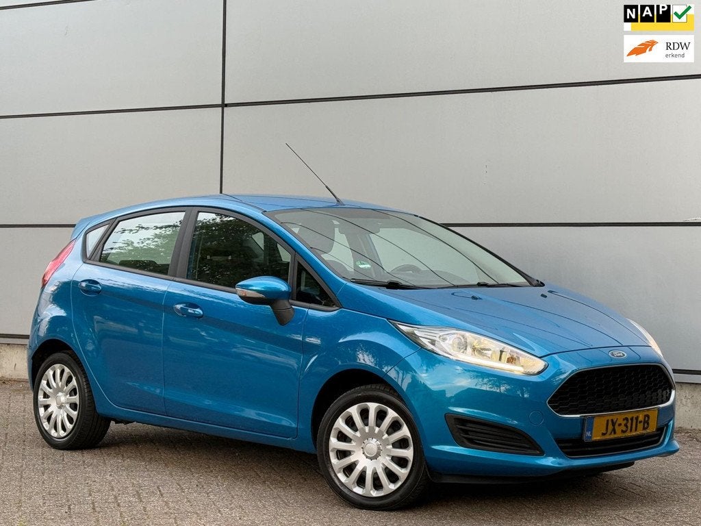 Ford Fiesta 1.0 Style 2e Eignr |Xenon |Led |Navi |Airco |Stu, Auto's, Ford, Euro 6, 525 kg, Blauw, 23 km/l