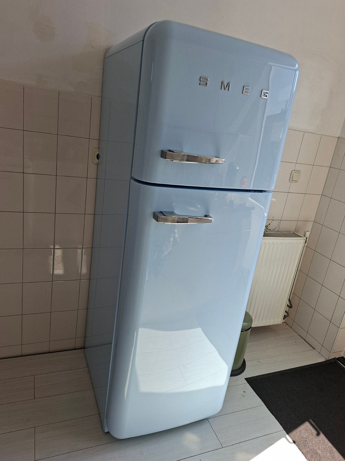 Smeg FAB30RPB5 Retro koelvries combi mei 2026 gekocht, Ophalen, 200 liter of meer, 60 cm of meer, Met aparte vriezer