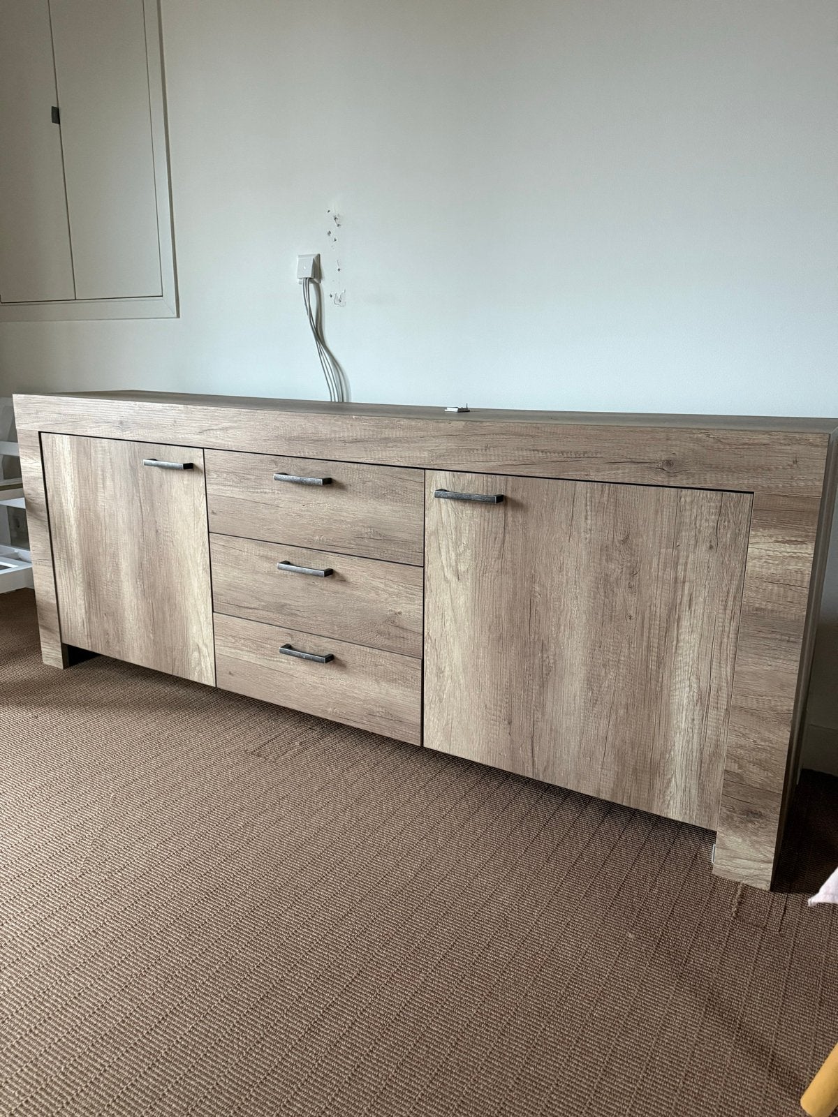 Dressoir kast met veel opbergruimte - Gebruikt, Ophalen, Gebruikt, 200 cm of meer, Met lade(s)