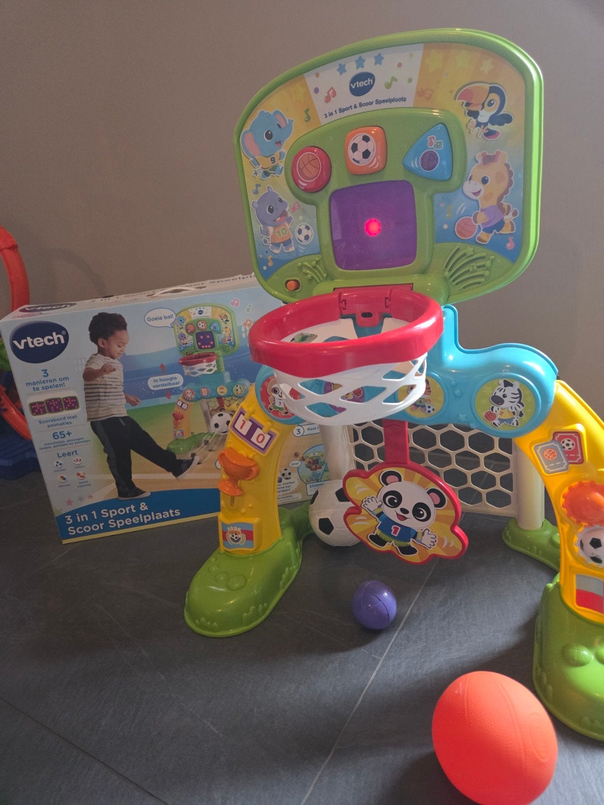 VTech Sport en Scoor Speelplaats compleet, Ophalen, Zo goed als nieuw