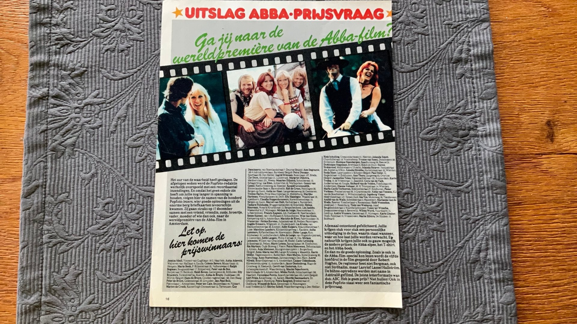 Diverse ABBA Artikelen, Ook Per Stuk Te Koop, Verzamelen, Muziek, Artiesten en Beroemdheden, Ophalen of Verzenden, Zo goed als nieuw