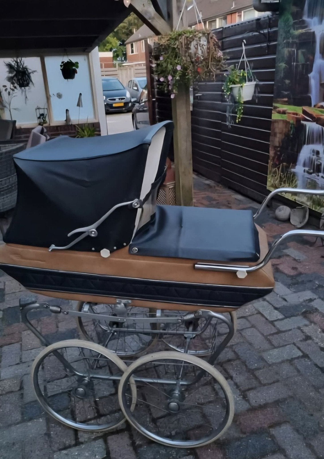 Vintage kinderwagen - Klassieke stijl, Ophalen, Gebruikt