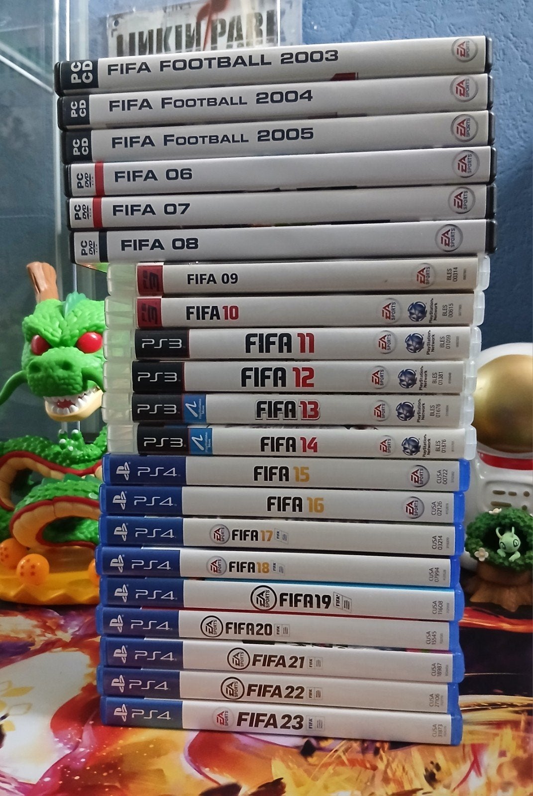FIFA Collectie: 2003 t/m 2023 (PC, PS3, PS4), Spelcomputers en Games, Gebruikt, Verzenden, Eén computer, Sport