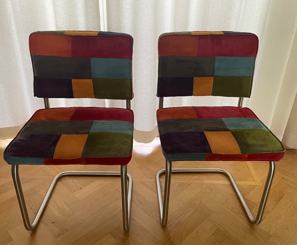 Zuiver ridge stoelen 2 stuks, Huis en Inrichting, Stoelen, Ophalen, Gebruikt, Overige kleuren, Twee