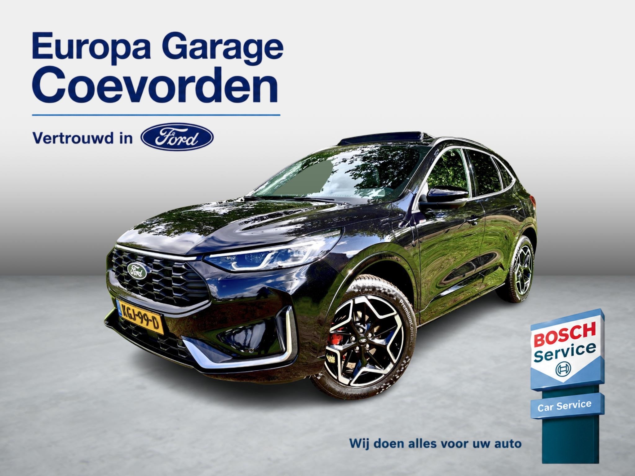 Ford Kuga 2.5 PHEV ST-Line X | AGR-STOELEN | HAAK | WINTERPA, 14 kWh, Gebruikt, Euro 6, 4 cilinders
