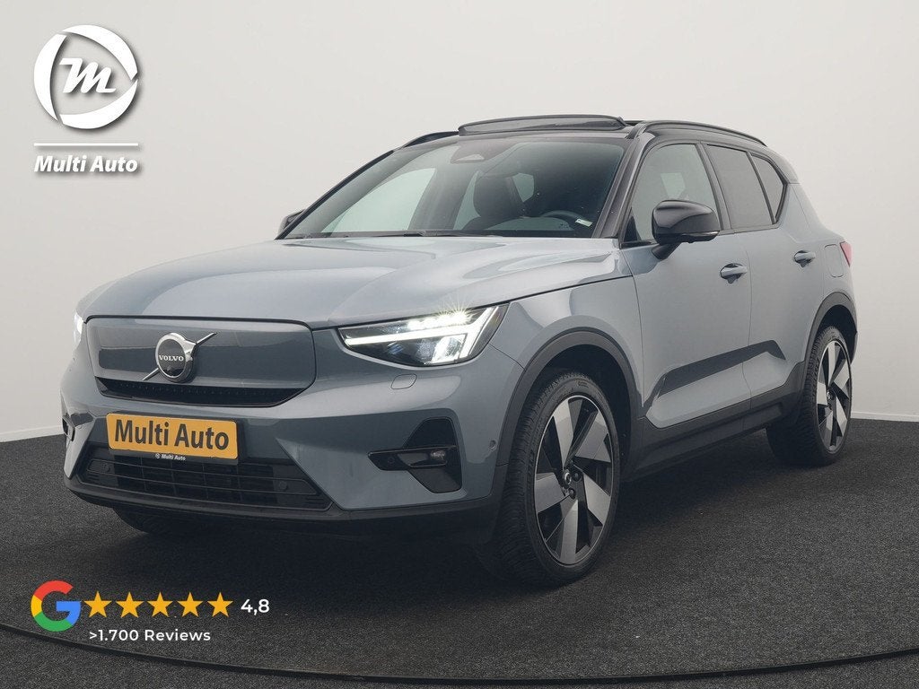 Volvo XC40 Recharge Twin Ultimate 78 kWh 408pk | Panodak | A, Automaat, 34 min, Leder en Stof, Vierwielaandrijving