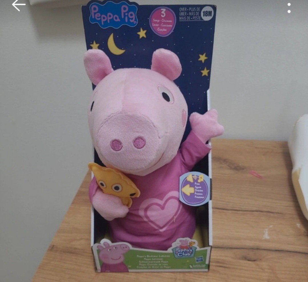 Peppa pig slaaplekker knuffel, Ophalen of Verzenden