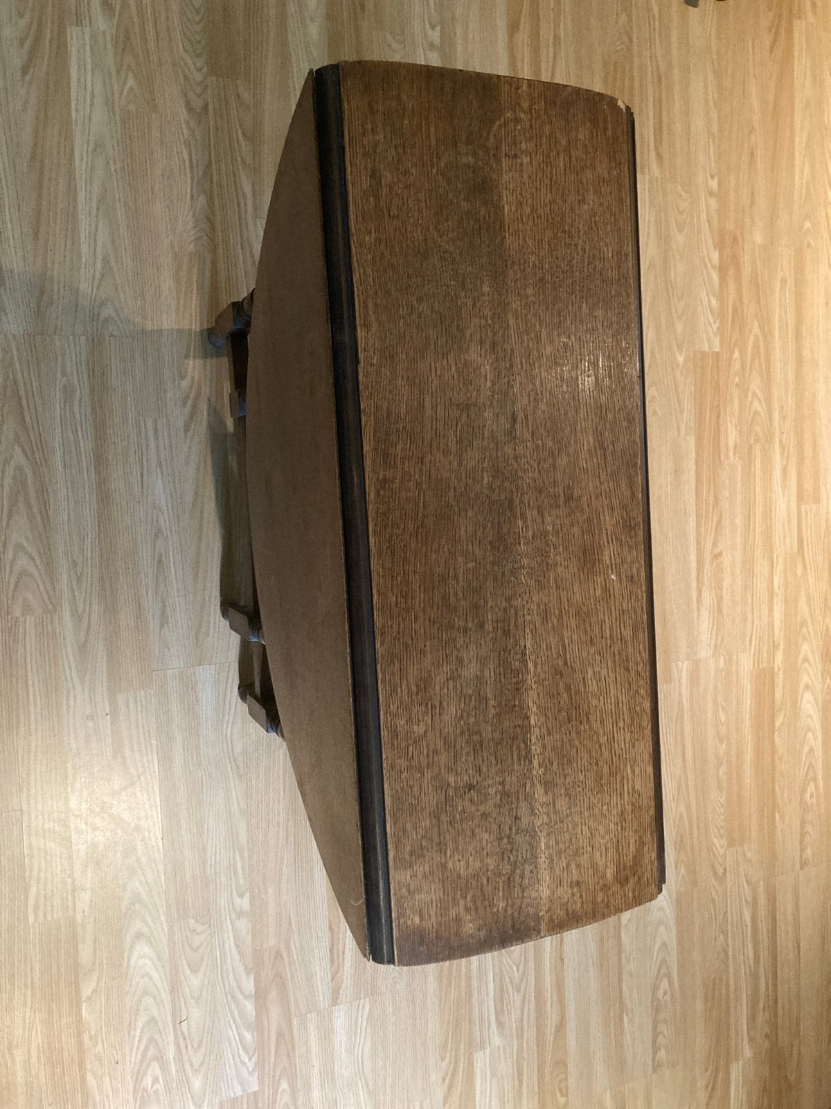 Antieke Engelse Gateleg Tafel - Opklapbaar, Ophalen