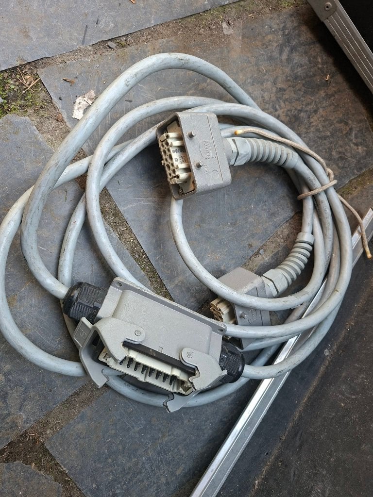 9 x Harting 16 splitter, Ophalen of Verzenden, Gebruikt, Apparatuur