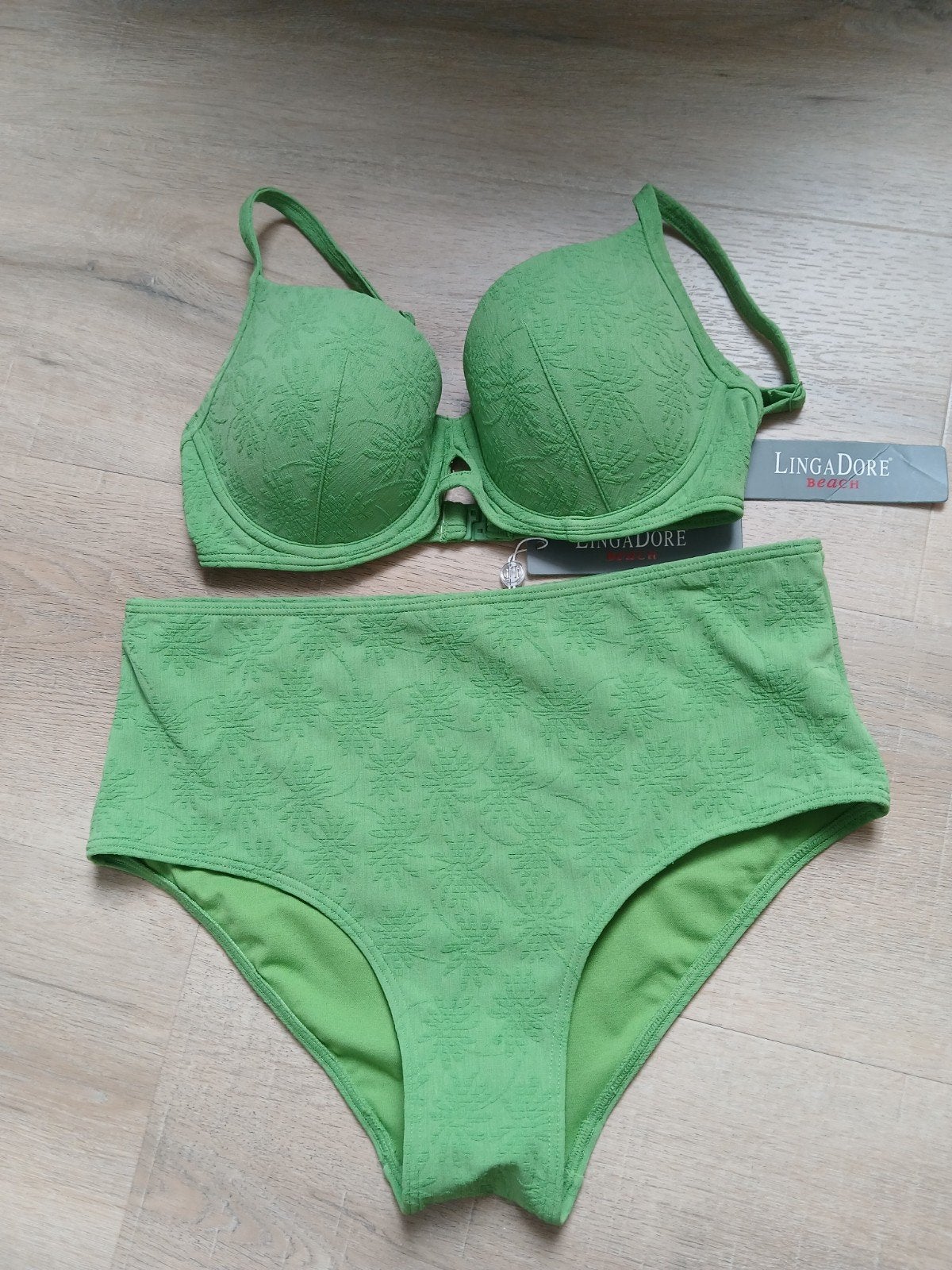 Nieuw LingaDore bikini maat 75D en high waist broekje 42, LingaDore, Nieuw, Ophalen of Verzenden, Bikini
