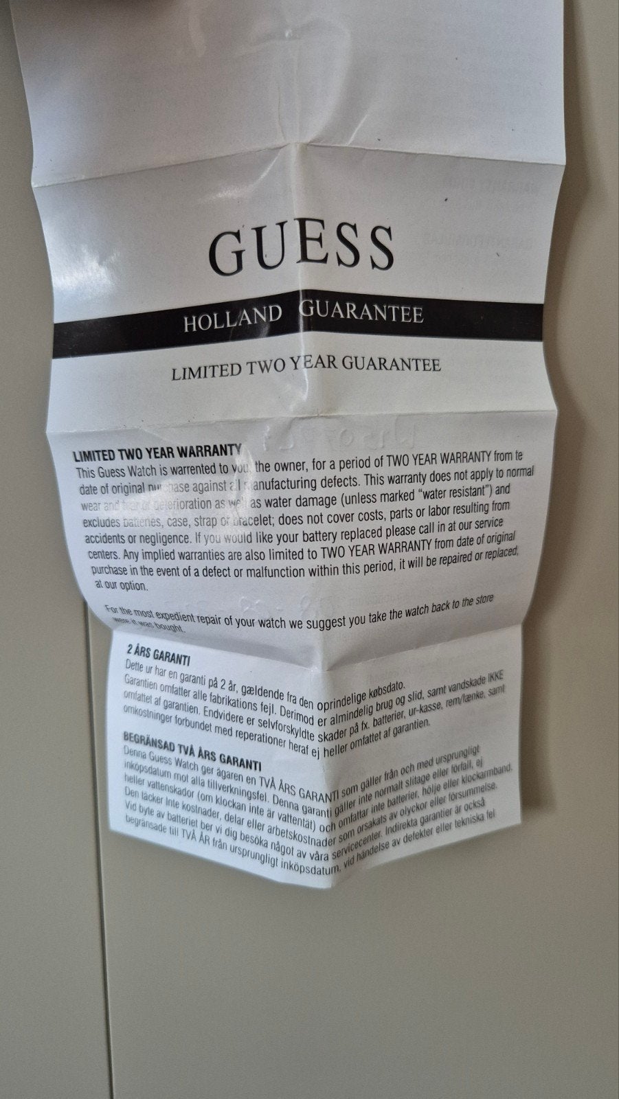 Guess Dames Polshorloge W15077L1 - Zo goed als nieuw, Ophalen of Verzenden, Zo goed als nieuw, Polshorloge, Guess