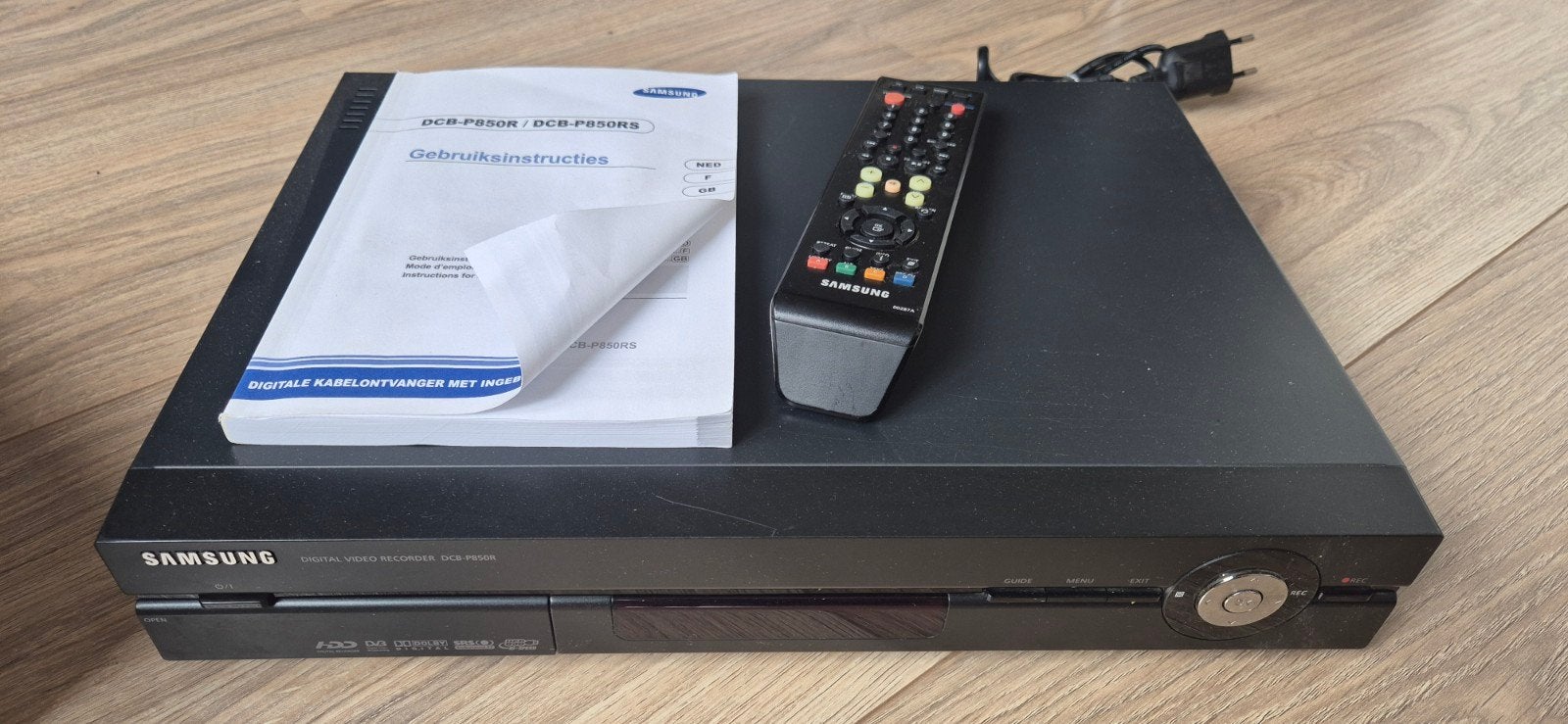 Samsung DCB-P850R Digitale Video Recorder incl. Ab, Audio, Tv en Foto, Ophalen of Verzenden, Gebruikt, Harddiskrecorder, Met dvd-recorder