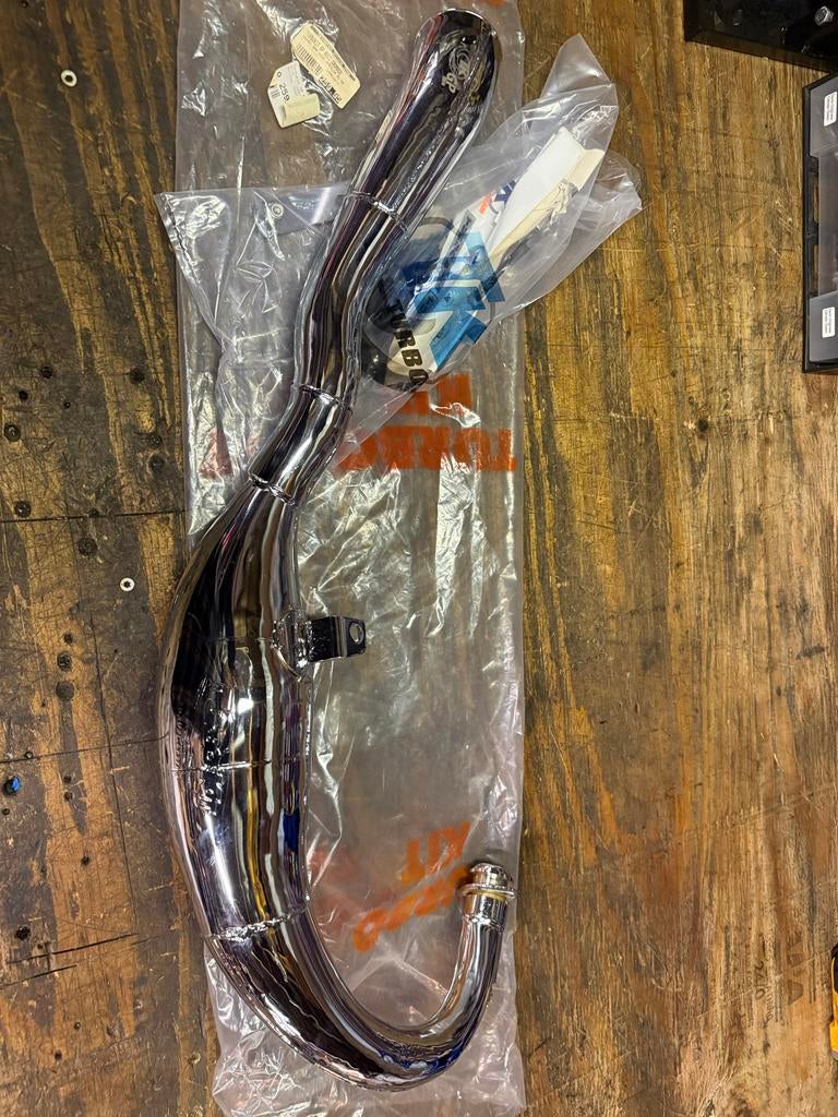 Turbokit GP Cromado 80cc uitlaat Derbi GPR Aprilia RS, Derbi, Derbi, Nieuw, Uitlaat