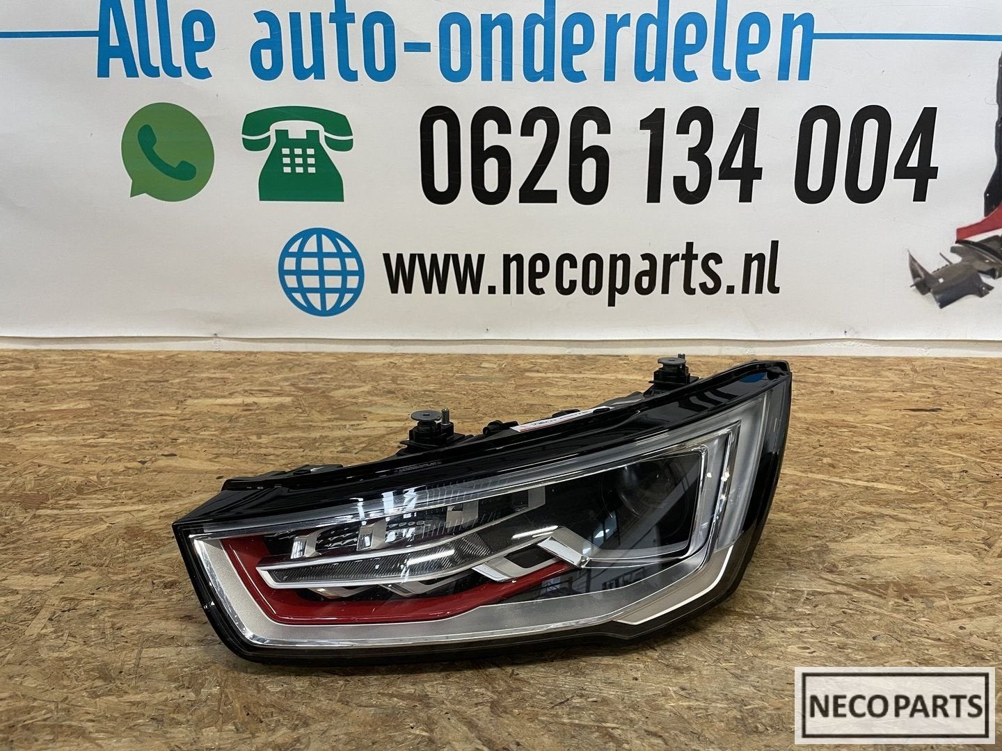 AUDI A1 S1 8XA FACELIFT XENON LED KOPLAMP LINKS 8XA941005B, Auto-onderdelen, Verlichting, -, -, -