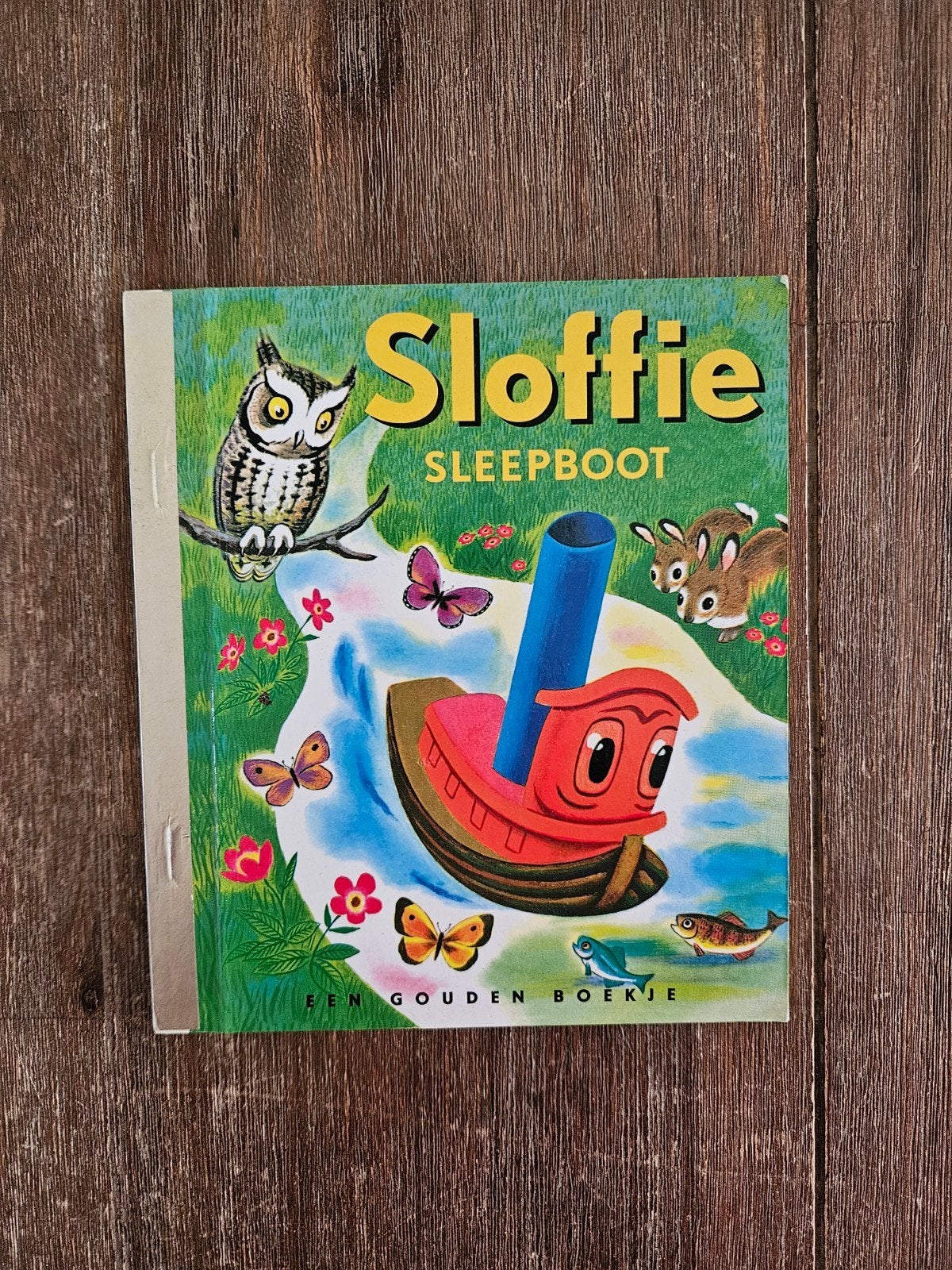 Sloffie Sleepboot - Een Gouden Boekje, Gelezen, Voorleesboek, 5 of 6 jaar, Fictie algemeen