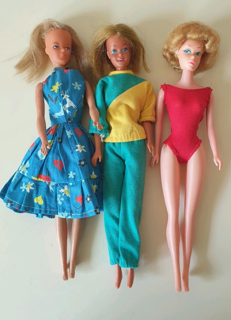 (Barbie) 3 clone poppen  zie omschrijving, Verzamelen, Poppen, Ophalen of Verzenden, Pop
