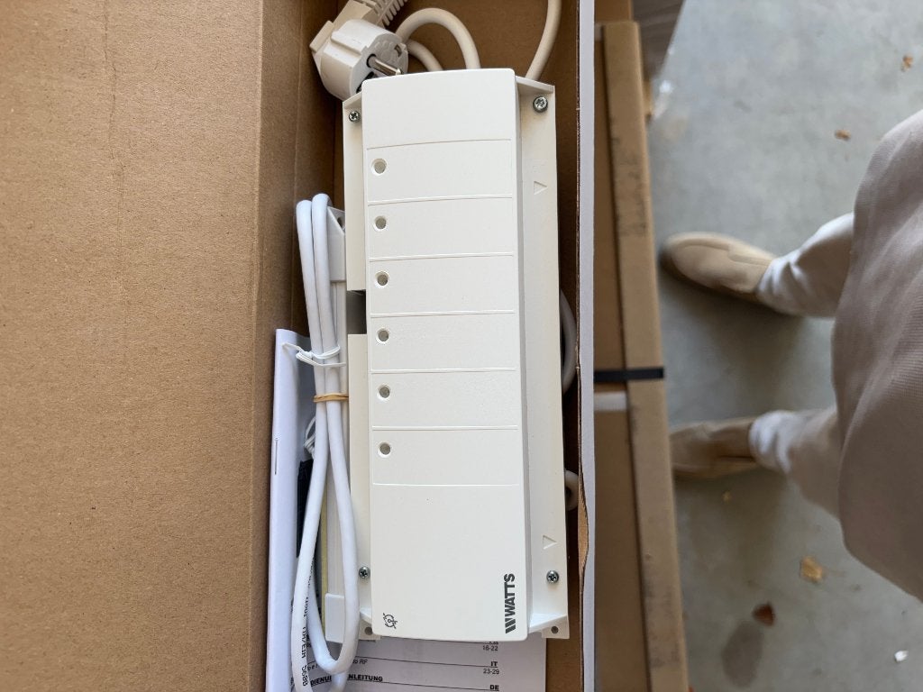 Draadloze Heat/Cool-module uit het Watts Vision-systeem 3x, Computers en Software, Powerlines, Ophalen, Nieuw, Watts