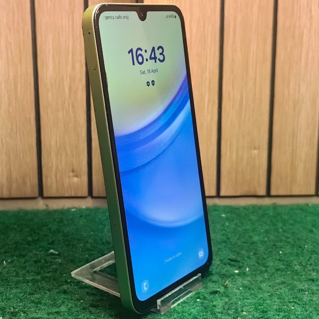 Samsung Galaxy A15 128GB Android 14 - In Nette Staat, Samsung, Gebruikt, Support@Samsung.com, 129, Samsung-ro, Yeongtong-gu
Suwon-si, Gyeonggi-do 16677
South Korea