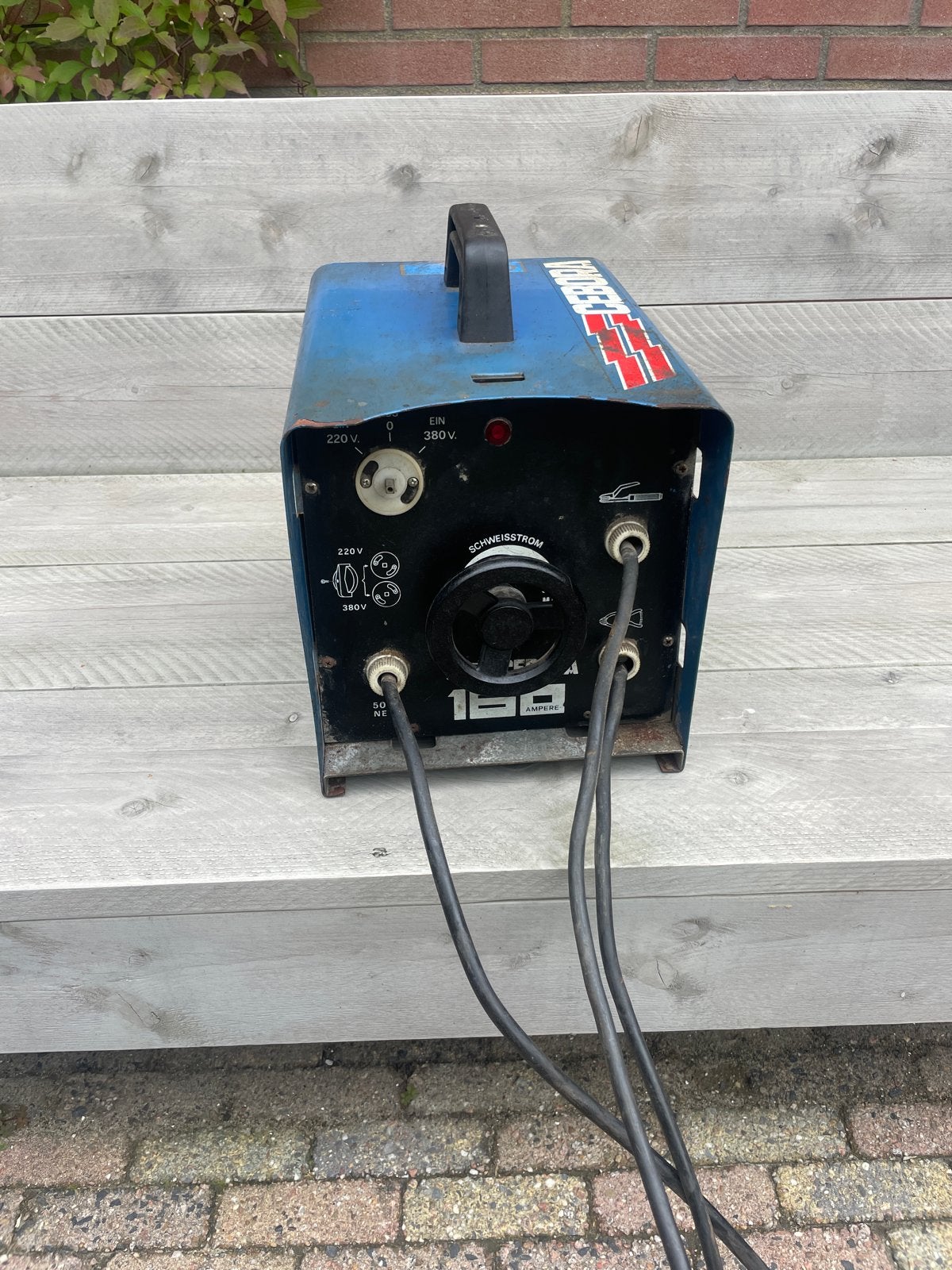 Cebora lasapparaat 220V/380V, Ophalen, Gebruikt, 150 tot 250 ampère, Elektroden