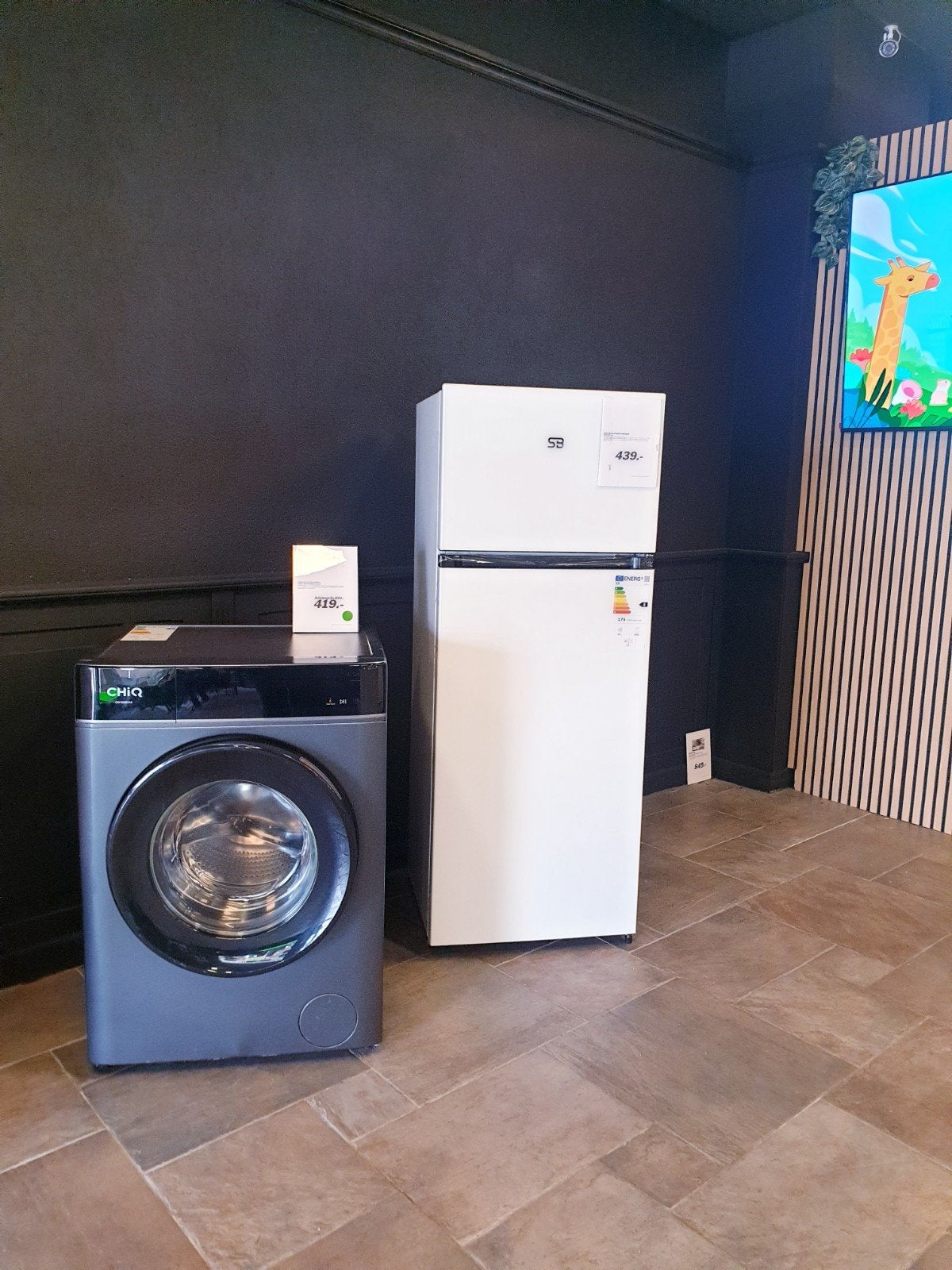 koelvries combinatie SB 143cm Nieuw