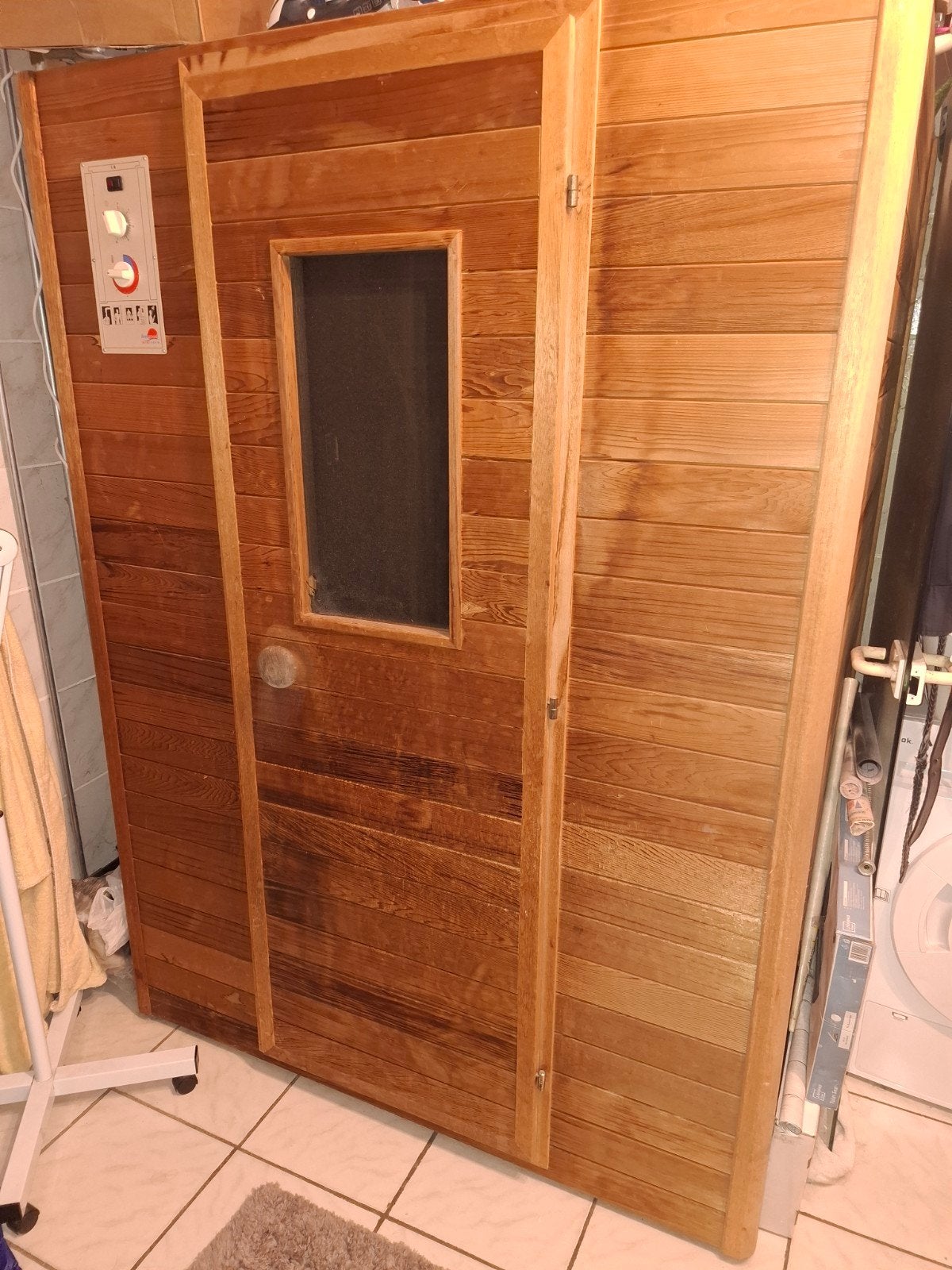 Feelgood Infrarood Sauna 2 persoons kan ook bezorgd worden, Sport en Fitness, Sauna, Ophalen, Complete sauna