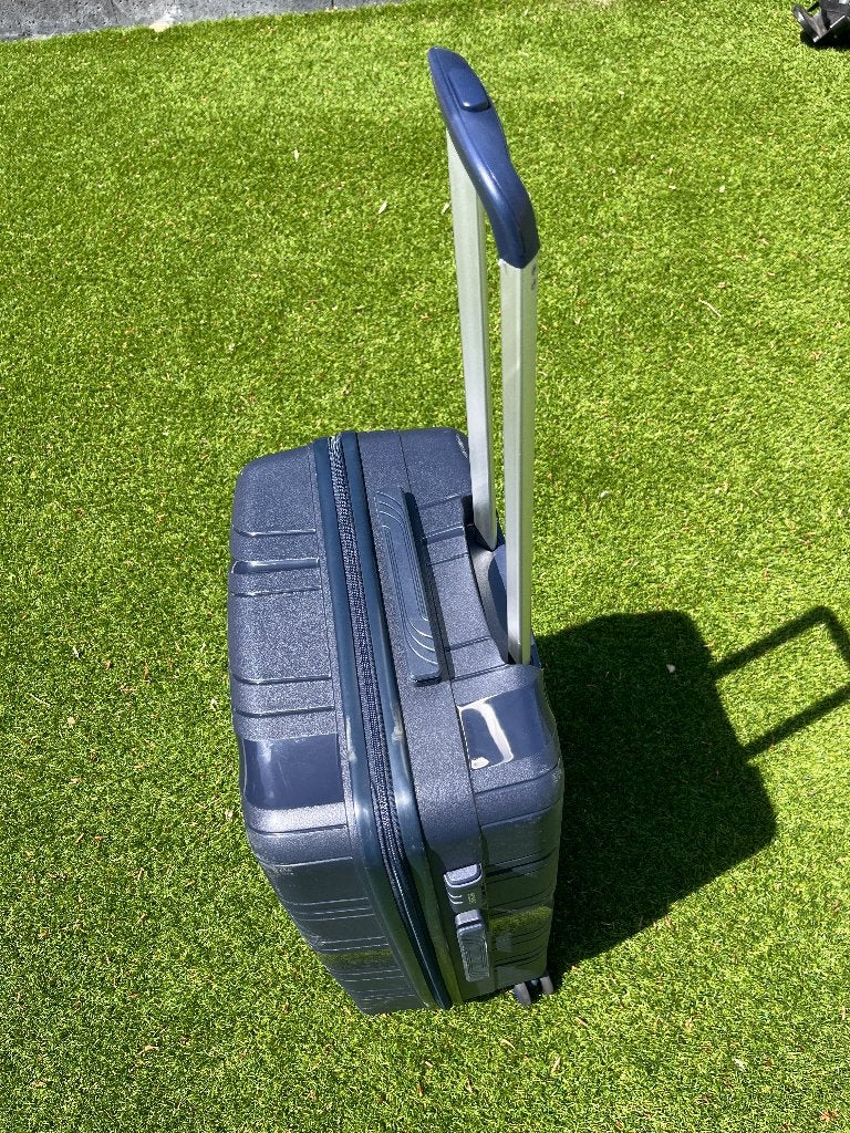 hardschalige koffer van RCBPC (Polo Club)., Hard kunststof, Zo goed als nieuw, 35 tot 45 cm, Wieltjes