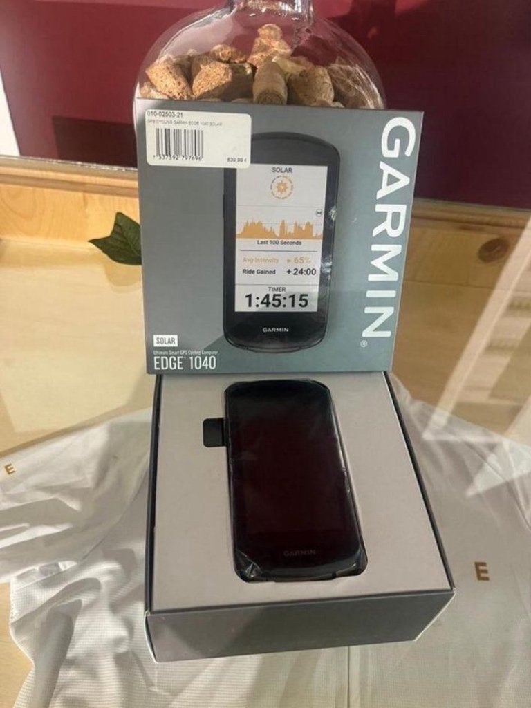 Garmin Edge 1040 Solar - Inclusief toebehoren ., Fietsen en Brommers, Ophalen of Verzenden, Zo goed als nieuw