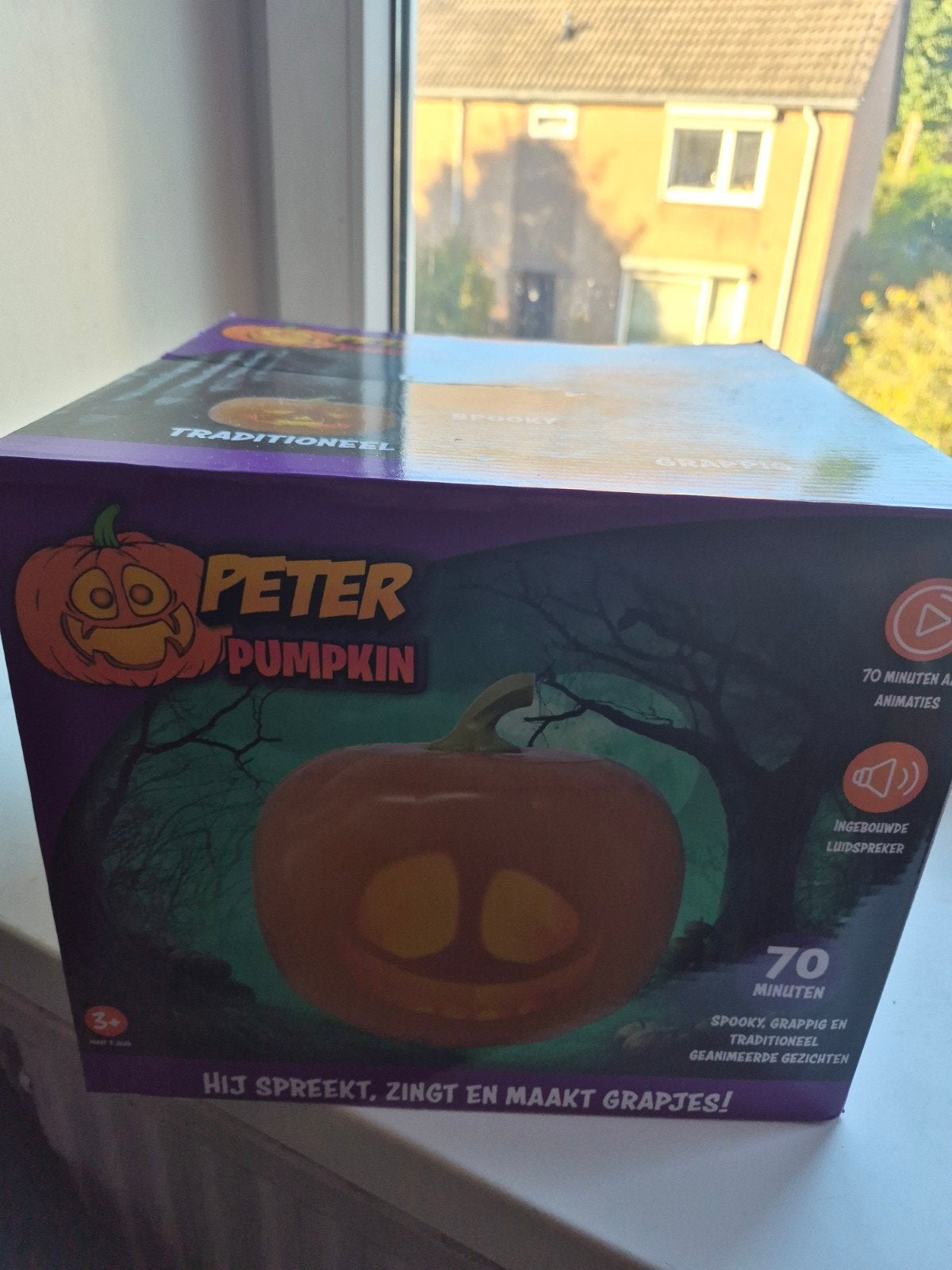 Peter pumpkin, Ophalen of Verzenden, Nieuw, Versiering, Halloween of Griezel