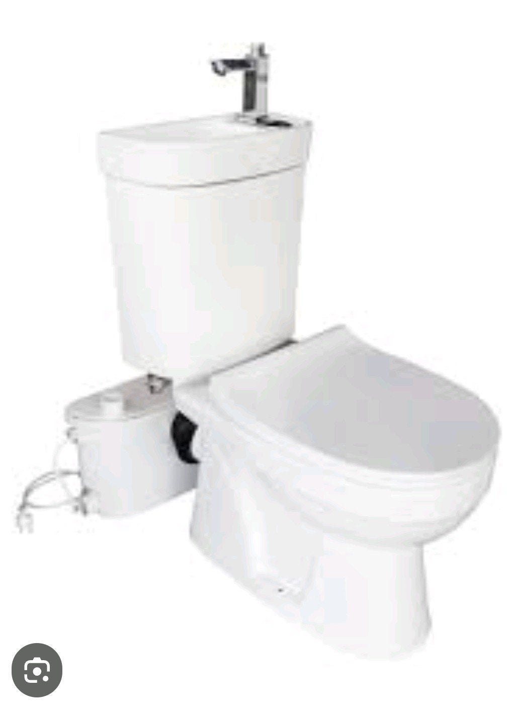 broyeur toilet compleet met vermaler en wasbak, Ophalen, Nieuw, Toilet