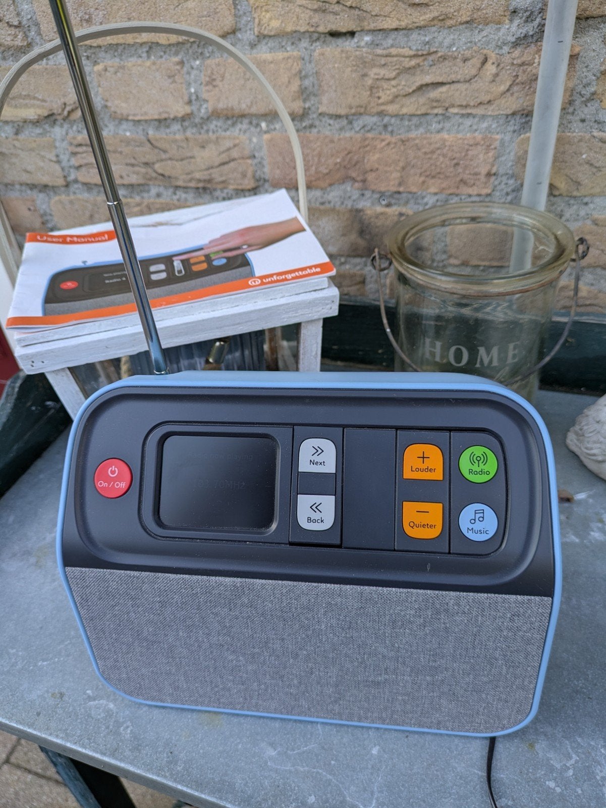 digitale radio DAB/DAB+FM, 'unforgettable', Audio, Tv en Foto, Ophalen of Verzenden, Zo goed als nieuw, Radio