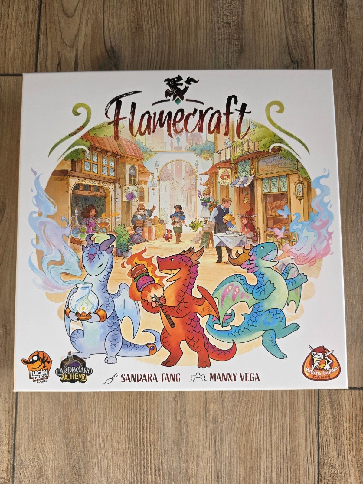 Flamecraft Bordspel, Ophalen, Zo goed als nieuw