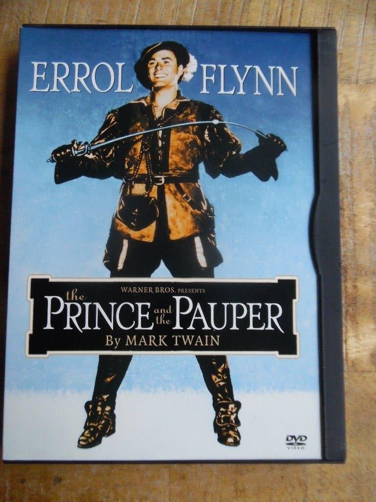 AVONTUUR SPEKTAKEL - THE PRINCE AND THE PAUPER - ERROL FLYNN, Alle leeftijden, Ophalen of Verzenden, Gebruikt, Overige gebieden