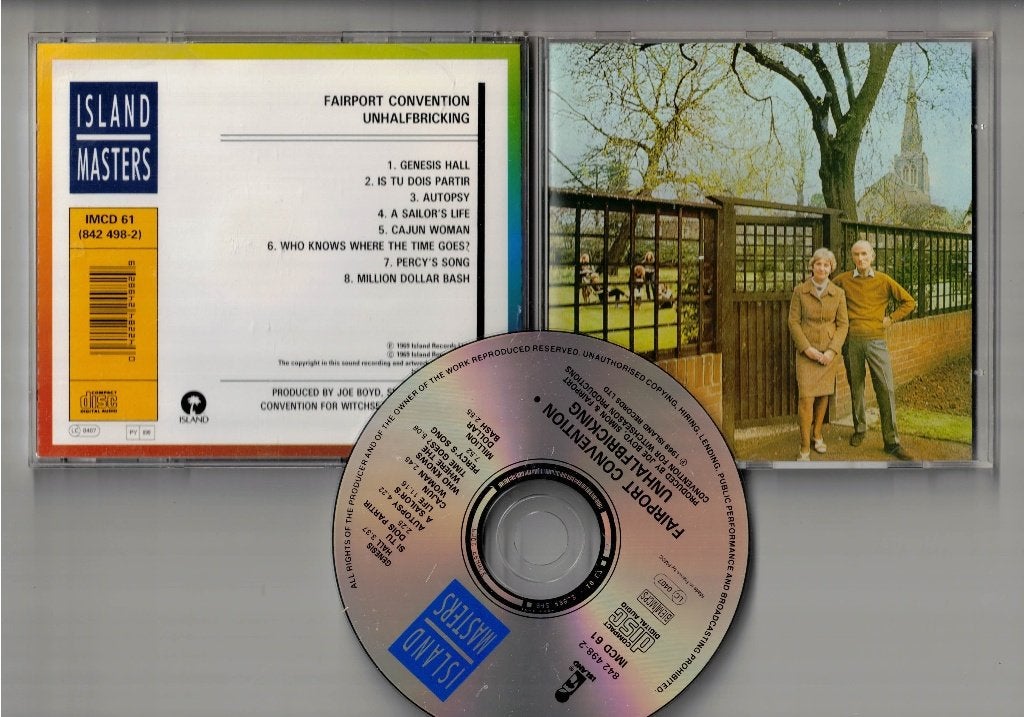 FAIRPORT CONVENTION CD Unhalfbricking, Cd's en Dvd's, Ophalen of Verzenden, Zo goed als nieuw, Poprock