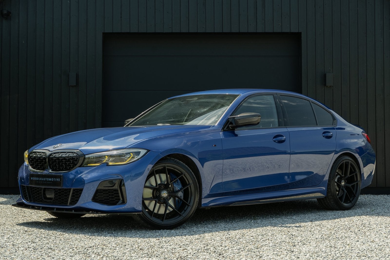 BMW 3-Serie M340i 374pk Xdrive 2020 Blauw Laser ACC Uniek!, Auto's, Automaat, Lichtsensor, 1800 kg, Blauw
