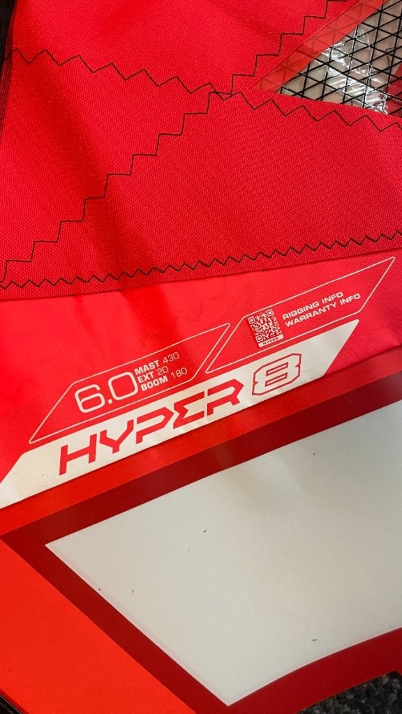 Severne Hyper 8 6.0 2025, Watersport en Boten, Niet ingevuld, Niet ingevuld, Niet ingevuld