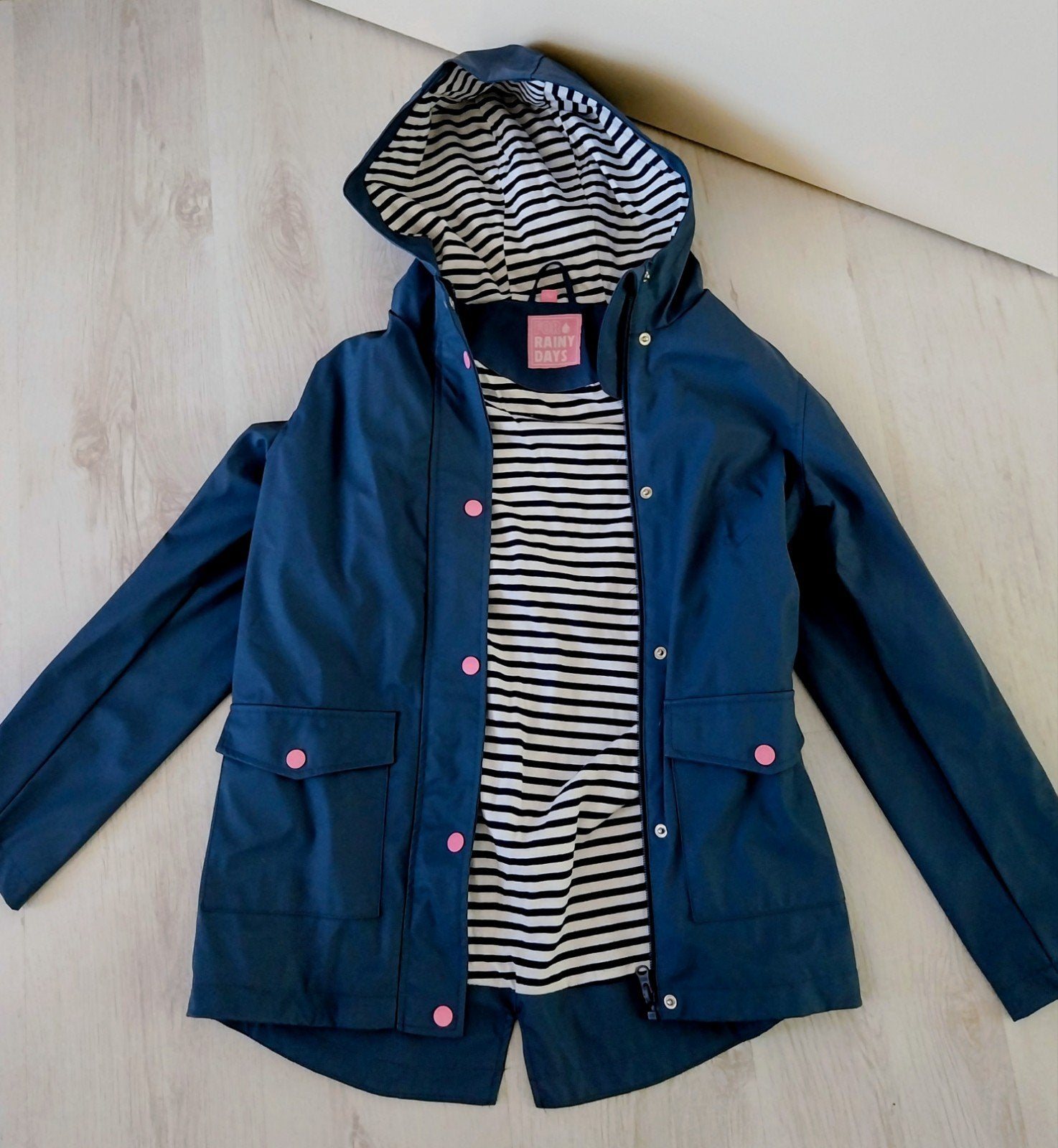 Regenjas 'For Rainy Days' maat 152, prima conditie, Ophalen of Verzenden, Gebruikt, For Rainy Days, Jongen of Meisje