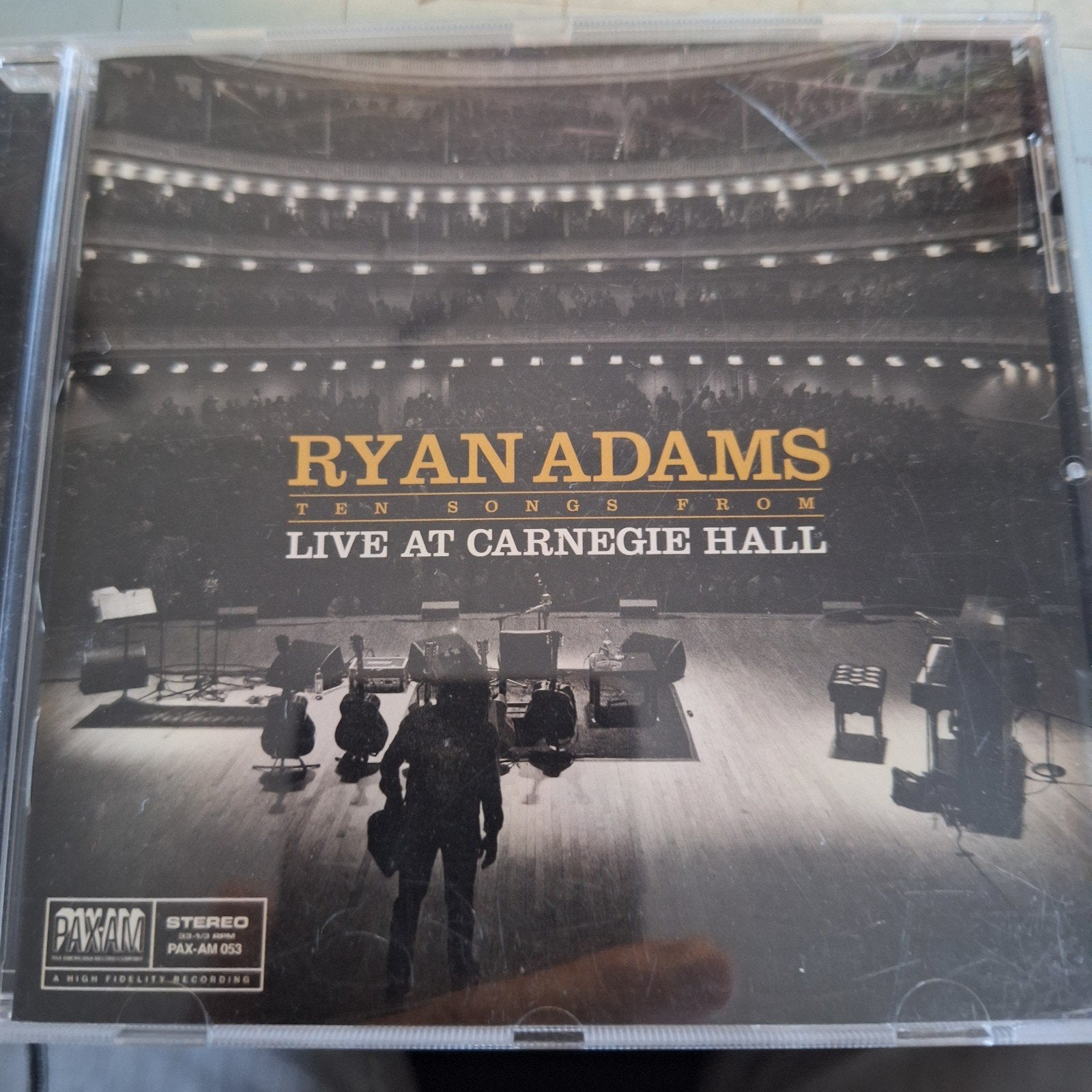 Ryan Adams - Live At Carnegie Hall CD, Ophalen of Verzenden, Zo goed als nieuw, Live-album, Singer-songwriter