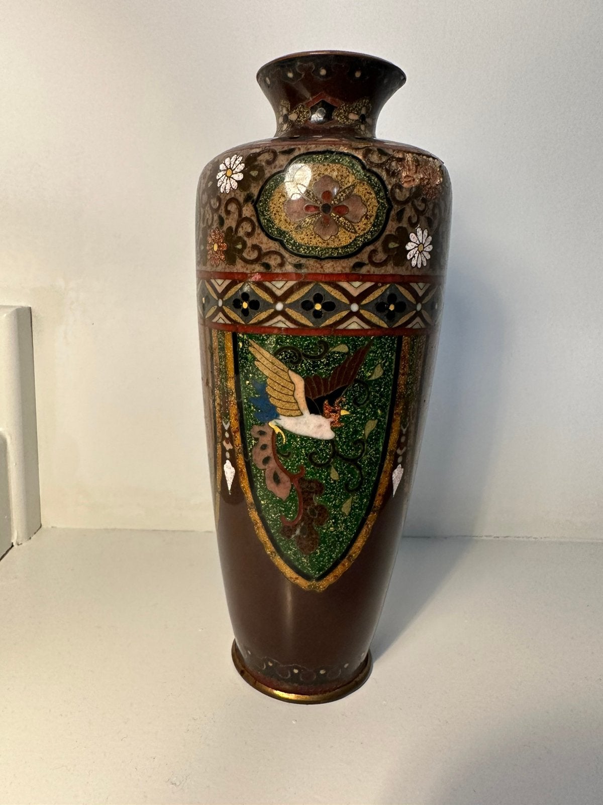 Japanse antieke vaas (defect), Ophalen of Verzenden