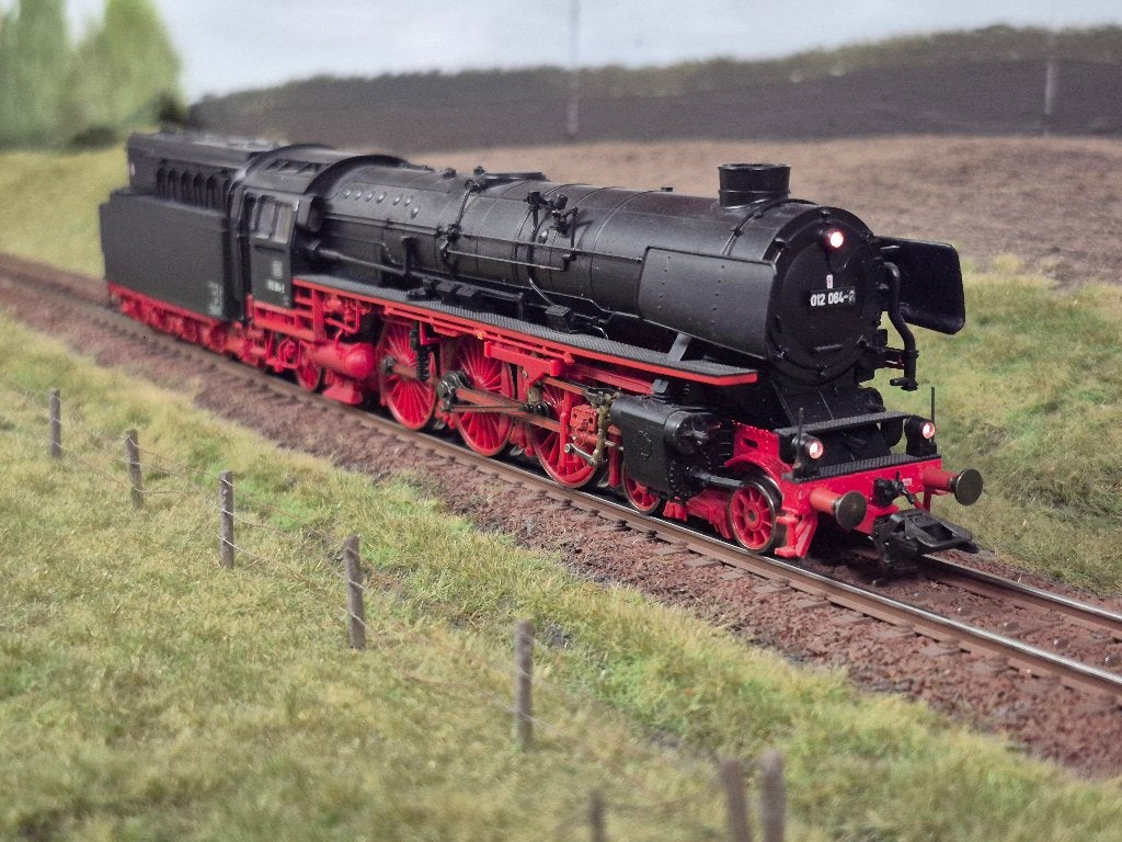 DB BR 01.10 Stoomlocomotief 012 064-2 Roco 43874 AC Digitaal, Wisselstroom, Locomotief, Ophalen of Verzenden, Zo goed als nieuw
